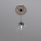 Ekena Millwork Berkshire PVC Ceiling Medallion (Fits Canopies up to 7"), Bright Coat Chrome, 16"OD x 3 1/2"ID x 1"P CMP16BEBCR - alternate 7